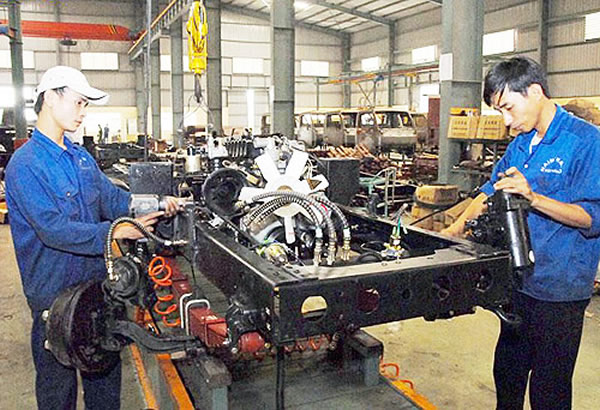 Sửa chữa đồ vật liệu gia công cơ khí tại TP Vinh Nghệ An