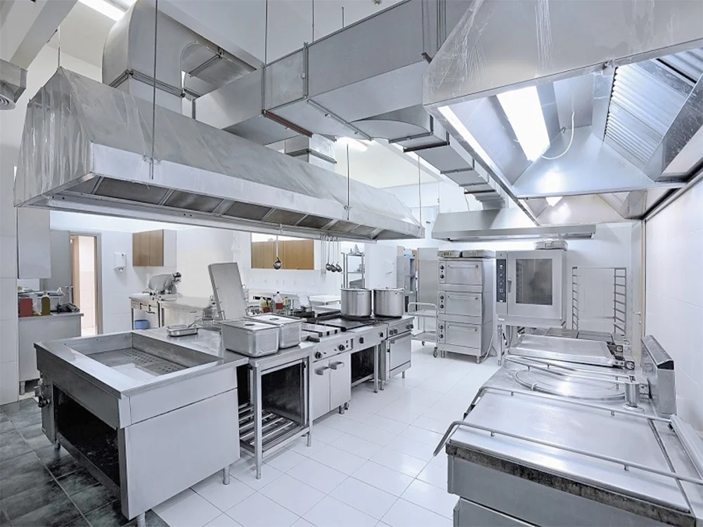 Tum Chụp h&uacute;t m&ugrave;i inox bếp Nh&agrave; h&agrave;ng, kh&aacute;ch sạn Vinh Nghệ An